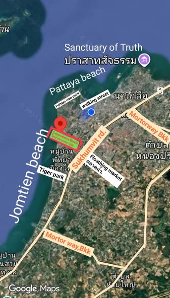 Copacabana Beach Jomtien, Chon Buri (Pattaya), Jomtien Sai Song Rd, Nong Pru, Bang Lamung (Pattaya), Chon Buri (Pattaya), 1 Bedroom, 29 sqm, Condo For Sale, by คุณรินดา, 60164584 - DDproperty.com