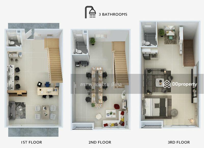 For Rent - Pruksa Ville Phaholyothin – Klongluang 2, Pathum Thani