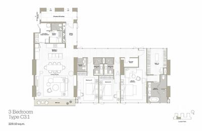 ขาย - Dusit Central Park (Residences) : ดุสิต เซ็นทรัลพาร์ค, กรุงเทพ