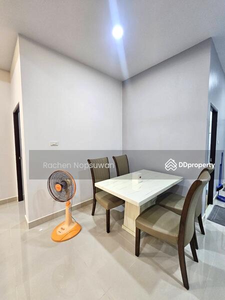 For Rent - Single house for rent in a project, Ban Phru location, 3 bedrooms, size 60 sq m, rent 20,000 baht, Songkhla