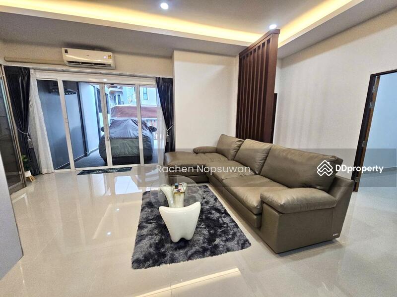 For Rent - Single house for rent in a project, Ban Phru location, 3 bedrooms, size 60 sq m, rent 20,000 baht, Songkhla