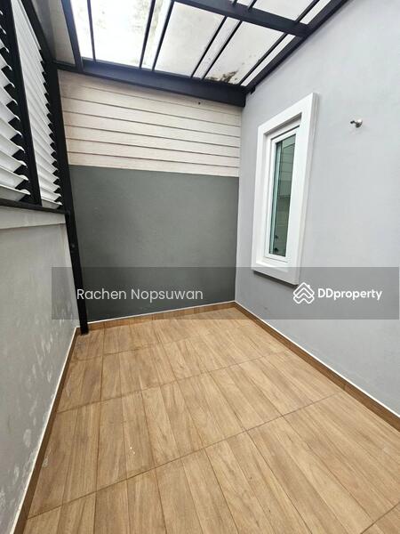 For Rent - Single house for rent in a project, Ban Phru location, 3 bedrooms, size 60 sq m, rent 20,000 baht, Songkhla