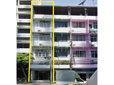 ขาย - ขายอาคารพาณิชย์ 5 ชั้น 14 ตรว. ติดถนนถนนเพชรบุรีตัดใหม่, กรุงเทพ