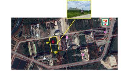 ขาย - ขายที่ดินเปล่า 2 ไร่ ทำเลทอง ใกล้ ABAC บางนา เขต บางบ่อ ทำเลศักยภาพสูง, สมุทรปราการ