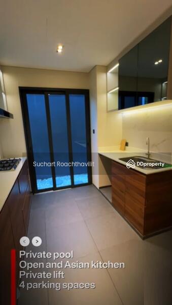 For Sale - Pool Villa 3-storey, 75 tarangwah, Rama 9 - Krungthep Kreetha, Bangkok