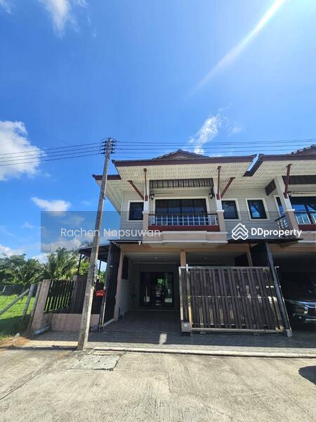 For Rent - For rent: corner townhouse, Tawanchai Village, Khlong Hae location, 3 bedrooms, size 47 sq m,, Songkhla