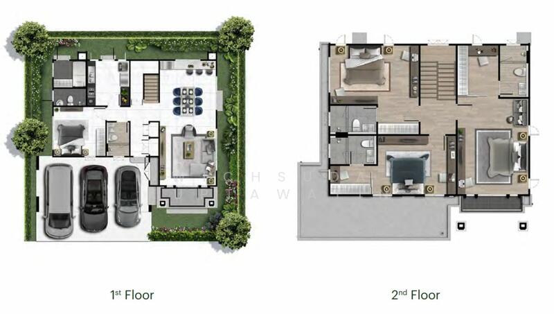 Setthasiri Bangna Km.10, Samut Prakan, Bangphli Yai, Bang Plee, Samut Prakan, 4 Bedrooms, 247 sqm, Single Detached House For Rent, by Wichsuda Kuptawatin, 60168630 - DDproperty.com