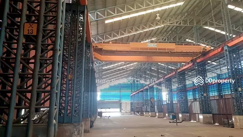 For Rent - For Rent Samut Sakhon Warehouse with Cranes Ekkachai Road Mueang Samut Sakhon BRE25767, Samut Sakhon
