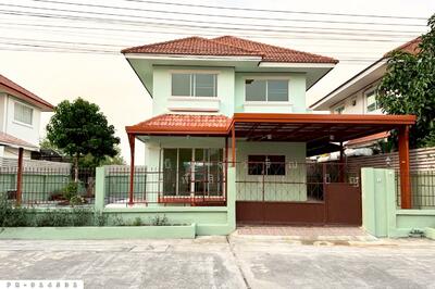 ขาย - PR-914531 บ้านเดี่ยว บ้านคริสตัล ถ.ฉลองกรุง ใกล้สนามบินสุวรรณภูมิ, กรุงเทพ