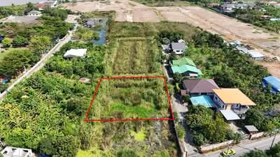 ขาย - ที่ดินเปล่า 266 ตร.วา ท่าอิฐ 15 แยกตาลเดียว - วัดบางบัวทอง นนทบุรี, นนทบุรี