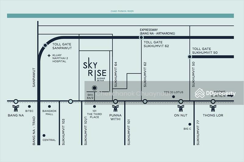 ให้เช่า - Skyrise Avenue Sukhumvit 64 : สกายไลน์ อเวนิว สุขุมวิท 64, กรุงเทพ
