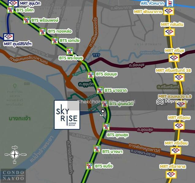 ให้เช่า - Skyrise Avenue Sukhumvit 64 : สกายไลน์ อเวนิว สุขุมวิท 64, กรุงเทพ