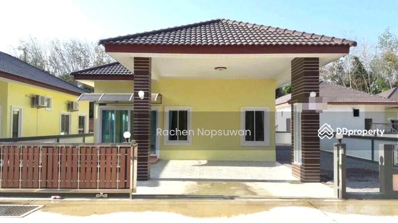 For Sale - sale, single-storey house in Thung Tam Sao project, 3 bedrooms, size 48.8 sq m, price 1.2 million, Songkhla
