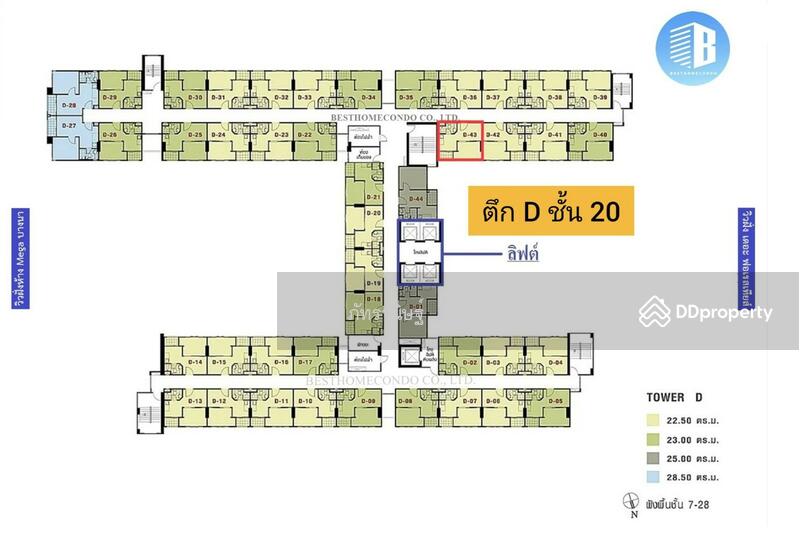 ให้เช่า - Lumpini Mega City Bangna : ลุมพินี เมกะ ซิตี้ บางนา, สมุทรปราการ