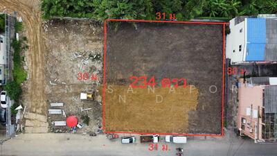 ขาย - ที่ดินสวยถมแล้ว 234 ตารางวาซอย สาธุประดิษฐ์ 58 แยก 8, กรุงเทพ