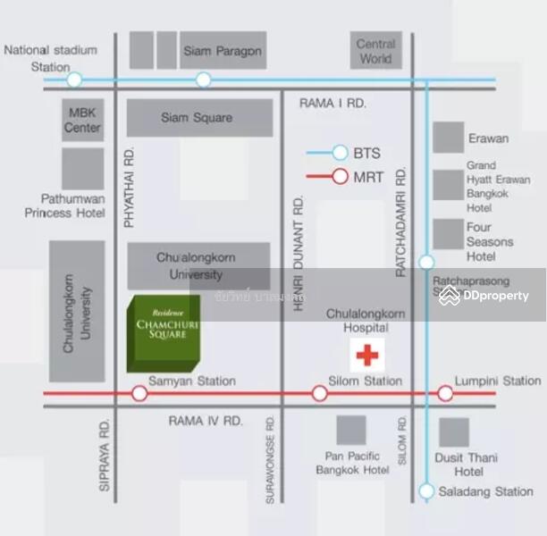 ให้เช่า - Chamchuri Square Residence : จามจุรี เรสซิเดนซ์, กรุงเทพ