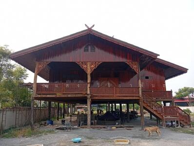 ขาย - ขายบ้านพร้อมที่ดิน 2 ไร่ ท่ามะกา กาญจนบุรี บรรยากาศโปร่ง โล่ง สงบ เหมาะสำหรับพักอาศัย หรือทำบ้านสวน, กาญจนบุรี