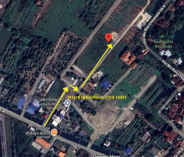 ขายที่ดินเปล่า 100 ตร.วา – บางบัวทอง นนทบุรี Rare Asset for Investor & Home Builder, นนทบุรี, บางรักพัฒนา, บางบัวทอง, นนทบุรี, 400 ตร.ม., ที่ดิน ขาย, โดย คุณเอ็มมี่, 60178903 - DDproperty.com