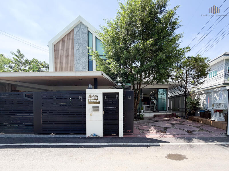 For Sale - “คุ้มค่า” ขายบ้านพร้อมโฮมออฟฟิศ–สำนักงาน สไตล์นอร์ดิก 100 ตร.วา, Pathum Thani