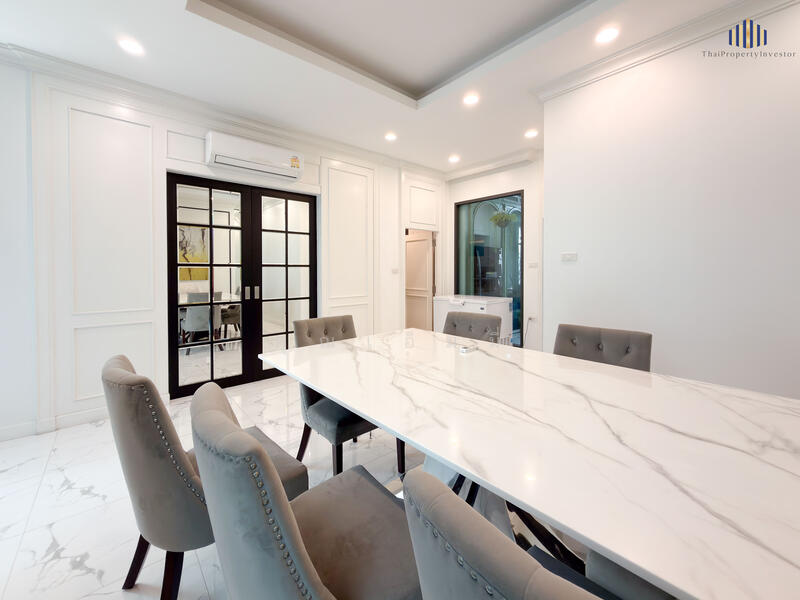 ขาย - “คุ้มค่า” ขายบ้านพร้อมโฮมออฟฟิศ–สำนักงาน สไตล์นอร์ดิก 100 ตร.วา, ปทุมธานี