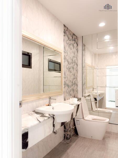 ขาย - “คุ้มค่า” ขายบ้านพร้อมโฮมออฟฟิศ–สำนักงาน สไตล์นอร์ดิก 100 ตร.วา, ปทุมธานี