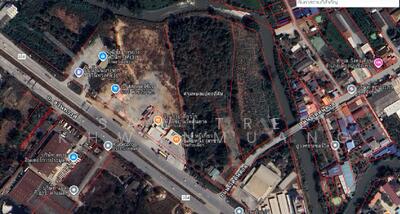 ขาย - ถูกสุด! ที่ดิน 14 ไร่ ติดถ.สุวินทร์วงศ์ ปากซอยวัดนครเนื่องเขต, ฉะเชิงเทรา