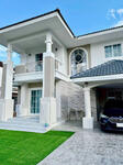 บ้านสวยในโครงการ ให้เช่าเดือนละ 38,000 บาท ใกล้มีโชคพลาซ่าเพียง 10 นาที No.5H598, เชียงใหม่