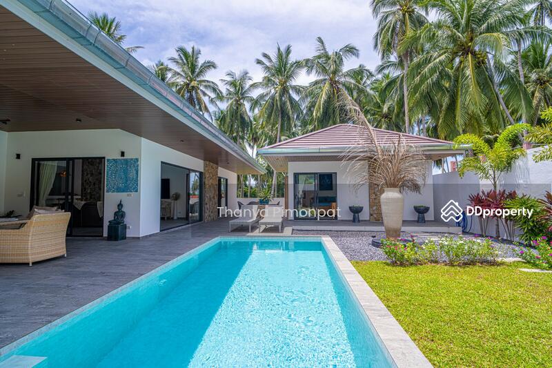 For Sale - Luxury 4-Bedroom Modern Pool Villa for Sale in Lamai, Surat Thani