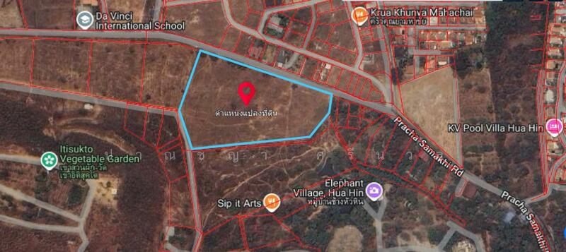 ขาย - ขายที่ดินเปล่า เนินเขา วิวภูเขา อำเภอหัวหิน จังหวัดประจวบคีรีขันธ์, ประจวบคีรีขันธ์