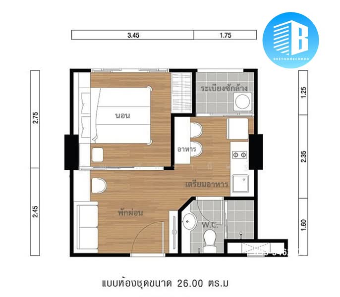 Lumpini Mega City Bangna, Samut Prakan, Bang Na-Trat Frontage Rd, Bang Kaeo, Bang Plee, Samut Prakan, 1 Bedroom, 27 sqm, Condo For Sale, by คุณ ภัทรานิษฐ์, 60188884 - DDproperty.com