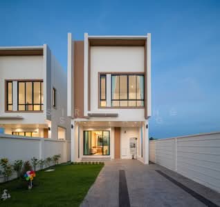 ขาย - บ้านแสนรัก พาร์ควิว รามอินทรา มีนบุรี เฟสใหม่ หลังมุม - วิวสวน ใกล้เมือง ใช้ชีวิตสบายทุกวัน, กรุงเทพ