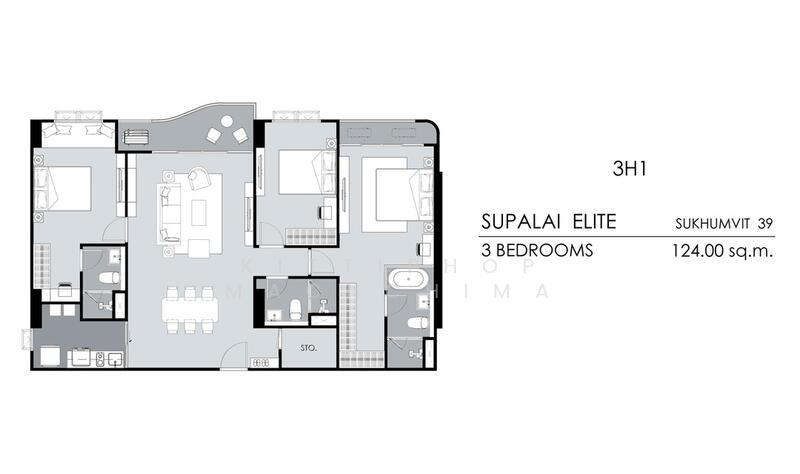 For Sale - Supalai Elite Sukhumvit 39, Bangkok