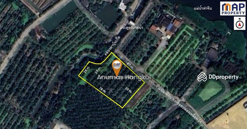 For Sale - ที่ดินริมคลอง 2-1-40 ไร่, Samut Sakhon