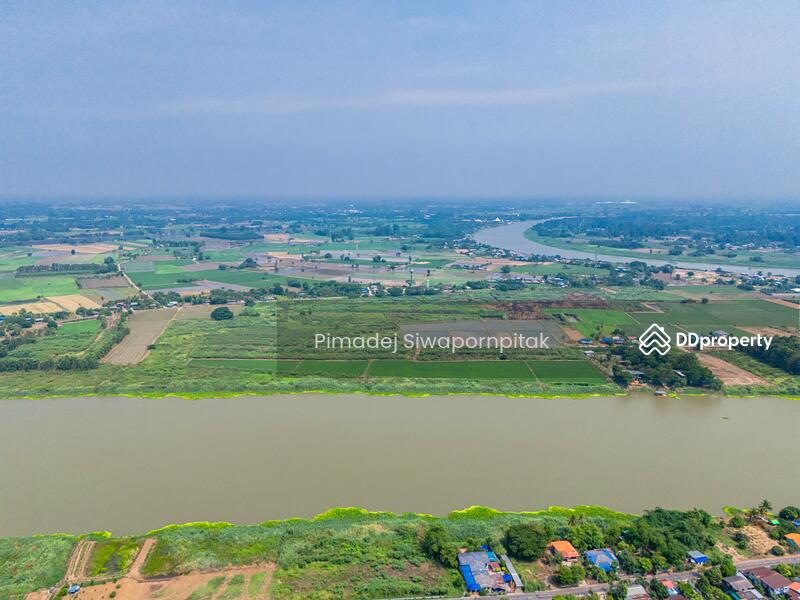 ขาย - ขายที่ดินชัยนาท ติดแม่น้ำเจ้าพระยา หน้ากว้าง 518 เมตร 52ไร่ 3 งาน 89 ตรว, ชัยนาท