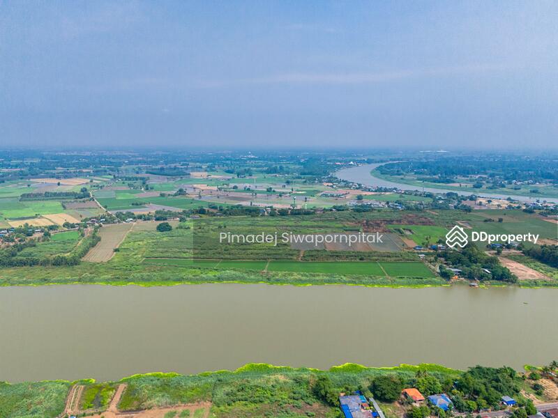 ขาย - ขายที่ดินชัยนาท ติดแม่น้ำเจ้าพระยา หน้ากว้าง 518 เมตร 52ไร่ 3 งาน 89 ตรว, ชัยนาท