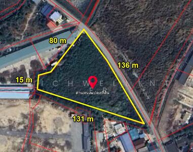 ขาย - ขายที่ดินบางนาง 3 ไร่ บ้านเก่าซอย6 ใกล้นิคมอมตะเพียง-2กม. อ.พานทอง, ชลบุรี