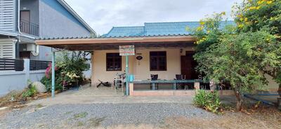 ขาย - ที่ดินพร้อมบ้านเดี่ยวชั้นเดียวซอยเทศบาล12 ดอนเจดีย์ จังหวัดสุพรรณบุรี, สุพรรณบุรี