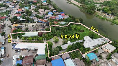 ขาย - [PTE002] ขายที่ดินพร้อมบ้านทรงโคโลเนียล 2 ชั้น ติดคลองเชียงรากใหญ่ ที่ดิน 5-0-84 ไ, ปทุมธานี