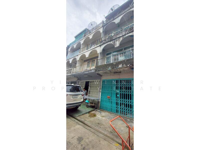 ขาย - ขายตึกแถว อาคารพาณิชย์ 3 ชั้น ทำเลดี ซอยตลาดศรีวนิช (ซ.ดินแดง 2 แยก 3) สภาพดี พร้อมอยู่, กรุงเทพ