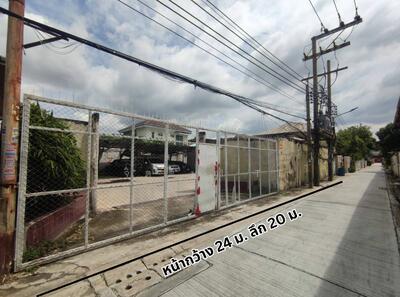 ขาย - ที่ดิน เอกชัย กำนันแม้น 14 กัลปพฤกษ์ 120 ตร.ว. ใกล้ วัดสิงห์ ตลาดพิบูลวิทย์, กรุงเทพ