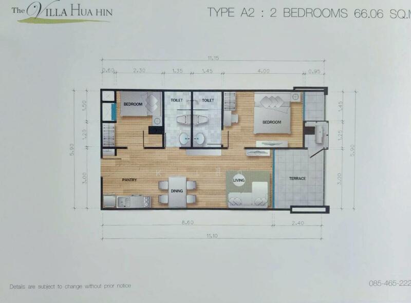 My Resort Hua Hin : มายรีสอร์ท หัวหิน, Prachuap Khiri Khan, ถนนตะเกียบ, Nong Kae, Hua Hin, Prachuap Khiri Khan, 2 Bedrooms, 68 sqm, Condo For Sale, by K.เสือ, 60203175 - DDproperty.com