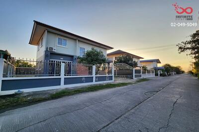 ขาย - ขายบ้านเดี่ยว 2ชั้น 60ตร.วา ถนนไมตรีจิต-คู้คลองสิบ หนองจอก พร้อมอยู่, กรุงเทพ