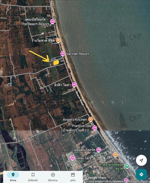 ขาย - 93244 - ที่ดินเปล่า ติดหาดสามร้อยยอด เพียง 30 เมตร ไม่ไกลถนนใหญ่ ใกล้สถานที่ท่องเที่ยว, ประจวบคีรีขันธ์