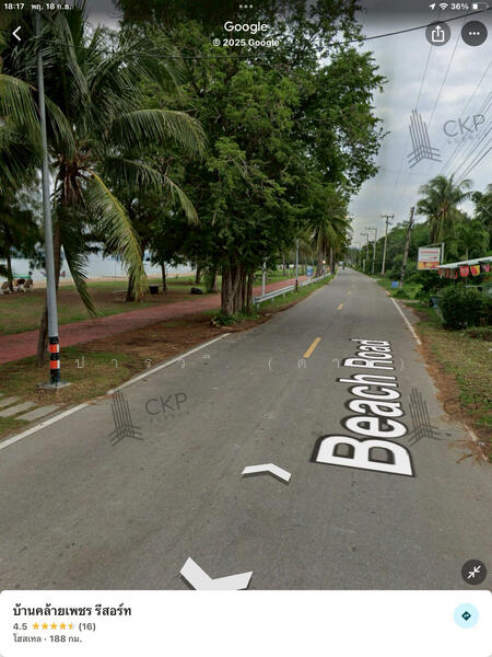 ขาย - 93244 - ที่ดินเปล่า ติดหาดสามร้อยยอด เพียง 30 เมตร ไม่ไกลถนนใหญ่ ใกล้สถานที่ท่องเที่ยว, ประจวบคีรีขันธ์