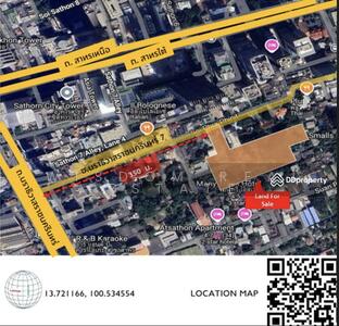 ขาย - ที่ดิน ซอยนราธิวาส | 9 ไร่ ใจกลางสาทร สีลม | ใกล้ BTS ช่องนนทรี, กรุงเทพ