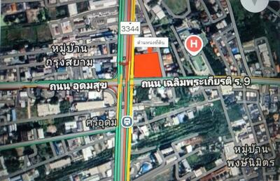 ขาย - ขายที่ดิน 4.5 ไร่ ติด MRT ศรีอุดม, กรุงเทพ