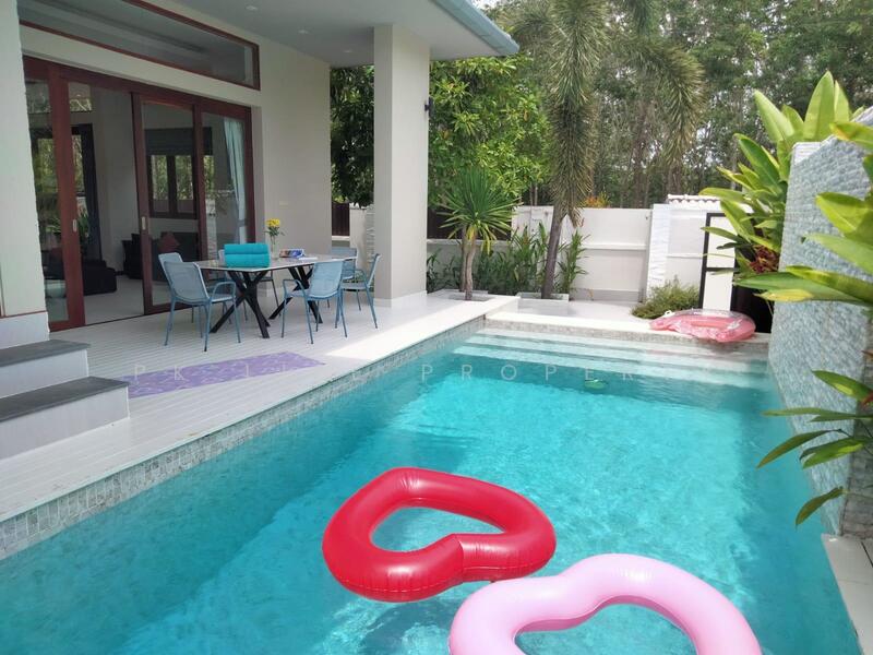 ให้เช่า - 13R0200 Pool villa for rent 3 bedroom 3 bathroom 75,000/month at paklok have fully furnished, ภูเก็ต