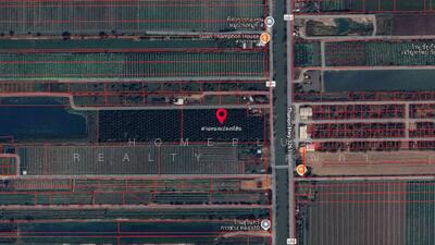 ขาย - ที่ดินติดถนนคลองสิบใกล้การไฟฟ้าส่วนภูมิภาคอำเภอหนองเสือ ปทุมธานี เนื้อที่ 15 ไร่ 2 งาน 85 ตารางวา, ปทุมธานี