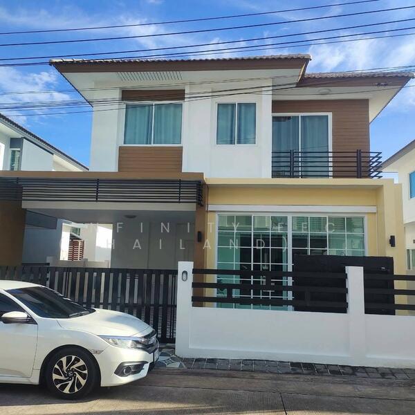 ให้เช่า - (Office C) ให้เช่าบ้านเดี่ยวหลังใหญ่ บ้านสวยทำเลดี พร้อมเฟอร์นิเจอร์ หมู่บ้าน Lakevalley sriracha, ชลบุรี