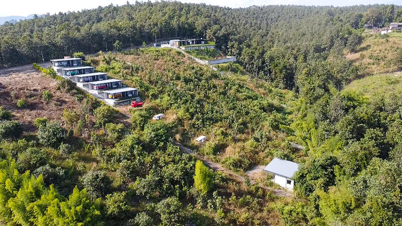 ขาย - ขายรีสอร์ตสร้างใหม่ 5 ห้องนอน บนเนินเขา วิว 180 องศา ต.น้ำแพร่ หางดง เชียงใหม่, เชียงใหม่